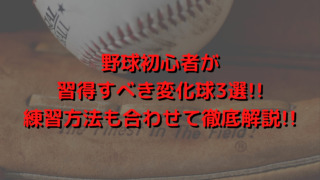 完全版 野球の変化球一覧まとめ オリジナル変化球も徹底解説 プロ野球観戦の巣